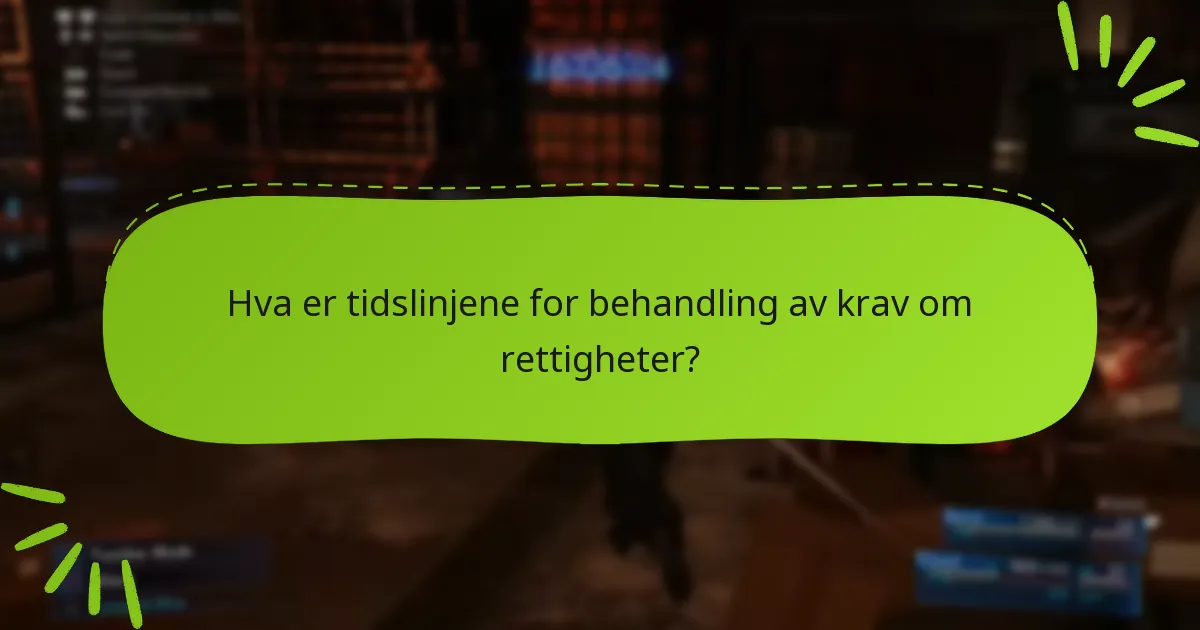 Hva bør du gjøre hvis kravet ditt om rettigheter blir avslått?