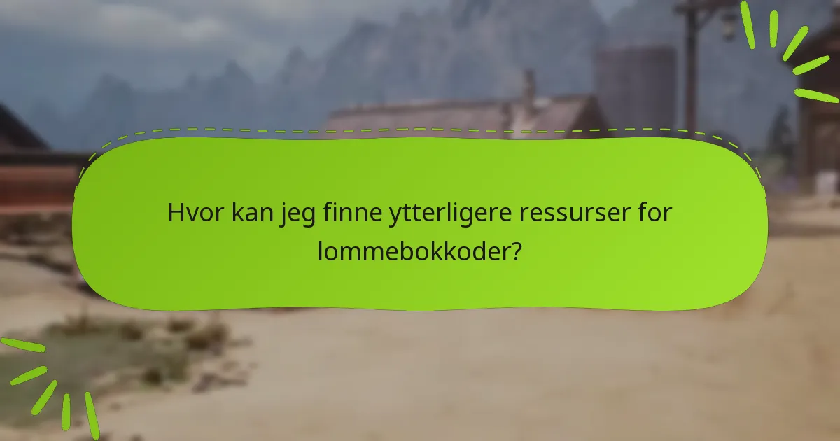 Når utløper lommebokkoder eller blir ugyldige?